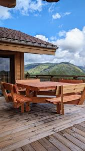 Chalets Chalet Thena, Luxury - 8 personnes avec vue panoramique sur les montagnes : photos des chambres