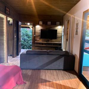 Casa da natureza na solidão