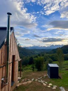 Chalets Cottage du Valier avec bain nordique : photos des chambres