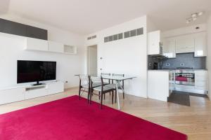 Modern apartment with balcony in Portello district