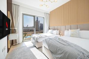 Dubai Mall Connected! AMAZING Burj Khalifa View! Excellent Pool & Gym Access!