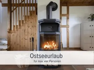 Ferienhaus Töpferhaus - strandnah, haustierfreundlich, optimal für Workation, Kaminofen, Garten, für Paare und Alleinreisende - 奥尔本尼兹