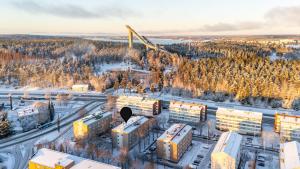 Studios near Lahti Center and Isku-Arena with Free Parking