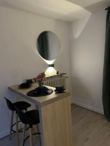 Appartements Studio meuble wifi ELM : photos des chambres