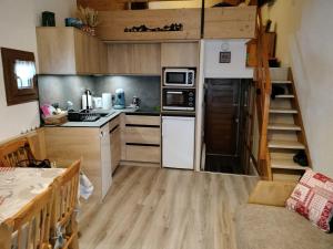 Appartements Appartement cosy 4 pers avec mezzanine, balcon expose sud, WiFi, centre Valloire, pres des remontees - FR-1-263-27 : Studio
