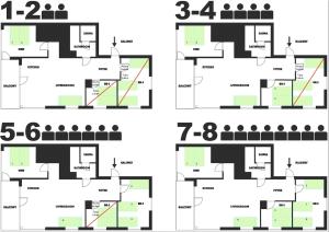 Oru Villa - Luxury 1, 2 or 3 bedroom apartment