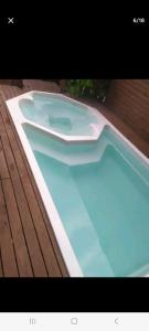 Casa de praia com piscina em Governador Celso Ramos