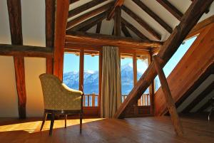 B&B / Chambres d'hotes La Ferme de Beaute : Suite - Vue sur Montagne