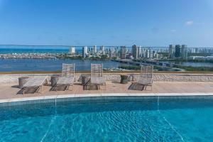 Apartamento em Recife Vista MAR - Cais 1404