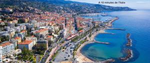 2 pièces, vue mer panoramique