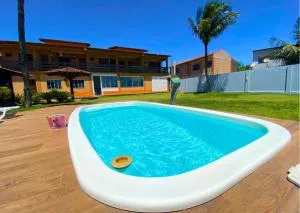 Casa Vista do Sol, 5min de carro de Castelhanos, Frente Mar de Anchieta, 5 quartos-2 com ar condicionado lazer completo - 伊利利