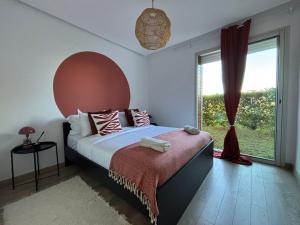 Bouskoura, appart jardin privé