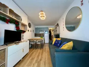 Appartement vue panoramique au pied des pistes - Theys