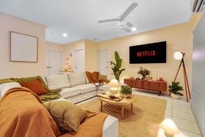 Spacious Family Fun with SUV Hire, Games, Full Kitchen