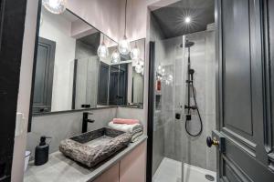 Appartements La Suite en Rose - Spa - Lyon Centre Brotteaux : photos des chambres