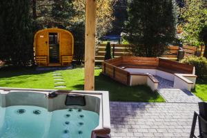 Chata Na Makově s vířivkou a finskou saunou