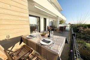 Appartements Luxury T2 de standing - Vue mer 180 : photos des chambres