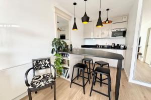 Appartements Luxury T2 de standing - Vue mer 180 : photos des chambres