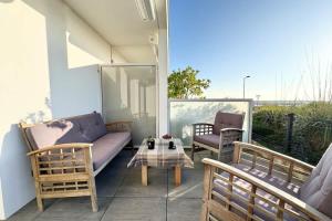 Appartements Luxury T2 de standing - Vue mer 180 : photos des chambres