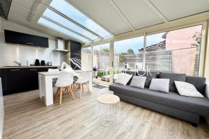 Maisons de vacances Maisonnette ultra cosy - 200m des plages : photos des chambres