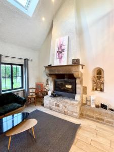 Maisons de vacances Longere de charme en pleine nature 3km des plages : photos des chambres