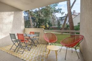 À 220m de la plage, appart avec terrasse pour 3