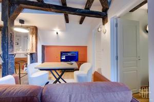 Appartement avec 2 chambres, bureau et wifi fibre