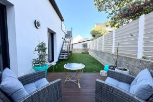 Maisons de vacances Maison contemporaine de standing - 100m des plages : photos des chambres