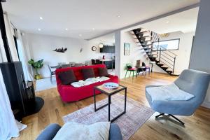 Maisons de vacances Maison contemporaine de standing - 100m des plages : photos des chambres