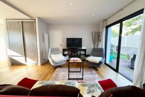 Maisons de vacances Maison contemporaine de standing - 100m des plages : photos des chambres