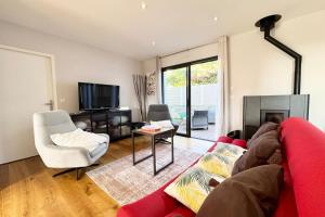 Maisons de vacances Maison contemporaine de standing - 100m des plages : photos des chambres