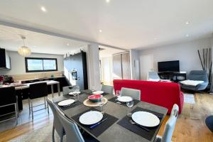 Maisons de vacances Maison contemporaine de standing - 100m des plages : photos des chambres