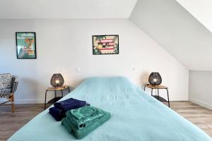 Maisons de vacances Maison contemporaine de standing - 100m des plages : photos des chambres