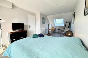 Maisons de vacances Maison contemporaine de standing - 100m des plages : photos des chambres