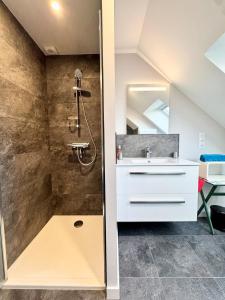 Maisons de vacances Maison contemporaine de standing - 100m des plages : photos des chambres