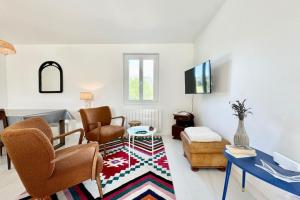Maisons de vacances Charmante maison de plain pied - 700m des plages : photos des chambres