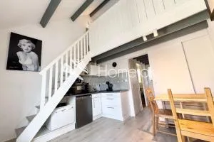 Jolie maisonnette - 300m des plages piscine - 吉代勒