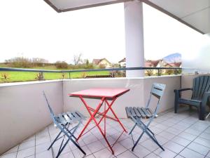 Studio moderne avec terrasse et parking à Annecy - FR-1-432-42