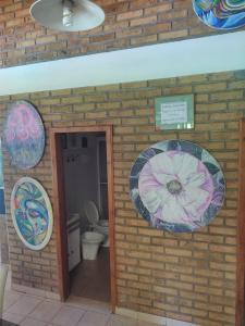 Cabañas con piscina en la entrada de Oberá