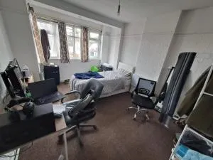 Well-Lit, Quiet Private Room with Kitchen in Central Flat - New Malden