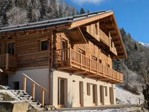 Lodge alpin chaleureux, 4 chambres, 10 pers, parking, terrasse, Arêches-Beaufort - FR-1-342-330 - 博福特