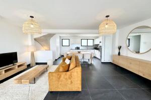 Maisons de vacances Villa d’architecte contemporaine - Vue mer 180 : photos des chambres