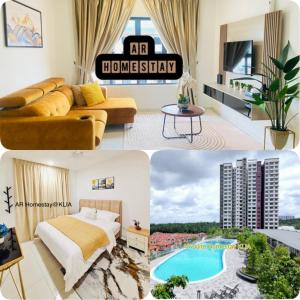 AR Homestay near KLIA Airport 3BR Fully Aircond