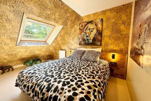 Maisons de vacances Villa de standing - Pleine nature - Jacuzzi : photos des chambres
