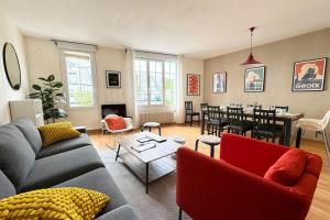 Appartements Grand appartement Cosy - Terrasse - 50m de l’ocean : photos des chambres