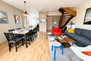 Appartements Grand appartement Cosy - Terrasse - 50m de l’ocean : photos des chambres