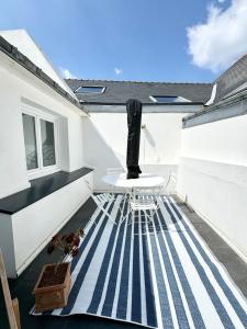 Appartements Grand appartement Cosy - Terrasse - 50m de l’ocean : photos des chambres