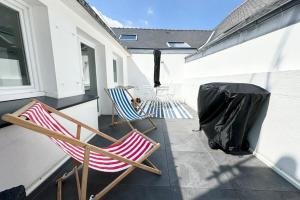 Appartements Grand appartement Cosy - Terrasse - 50m de l’ocean : Appartement 4 Chambres