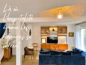 CAP MARIN DE LANCIEUX charmant et spacieux à 50 m de la plage - 朗西厄