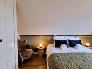 Maisons de vacances CAP MARIN DE LANCIEUX charmante et spacieuce a 50 m de la plage : photos des chambres